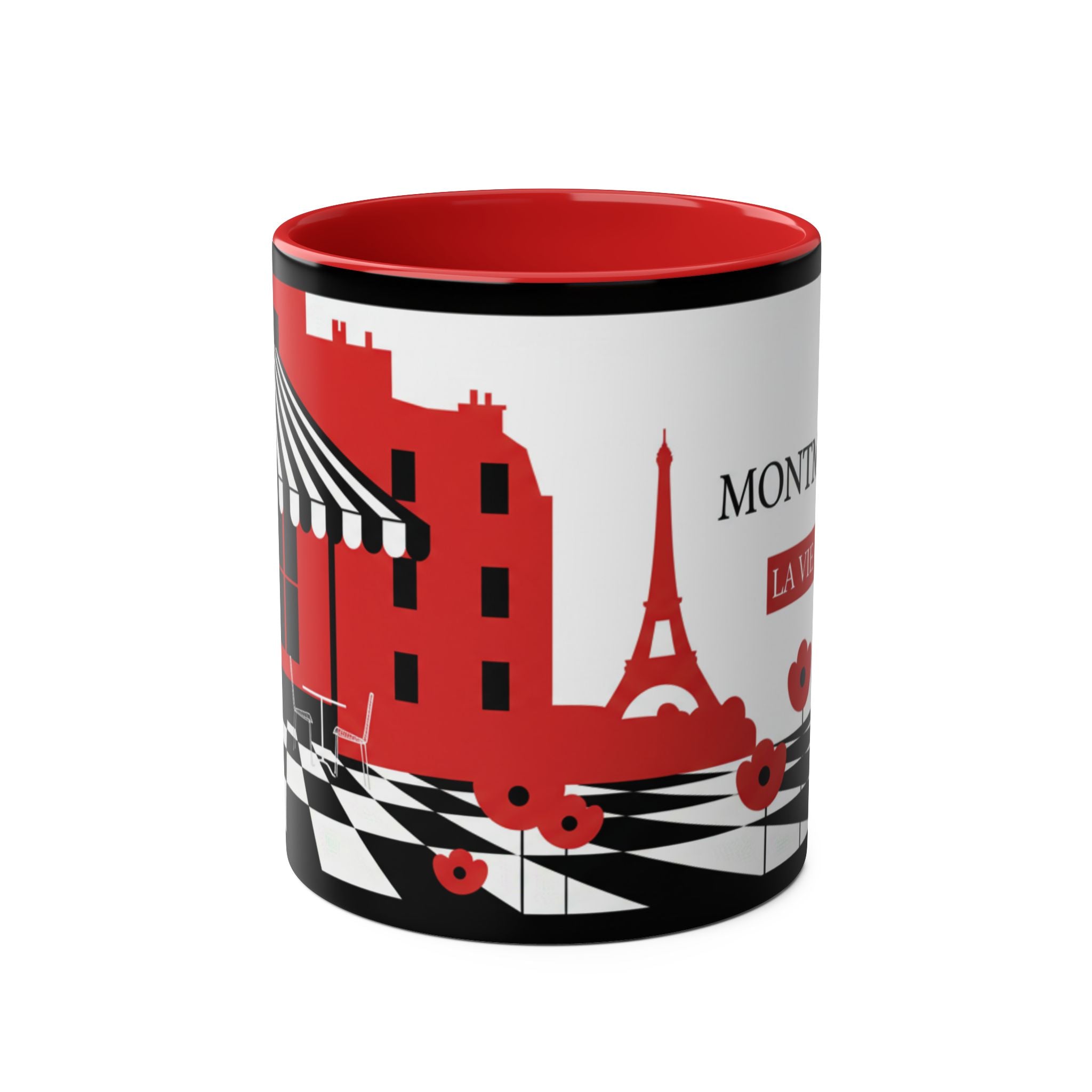 Two-Tone Coffee Mugs, 11oz