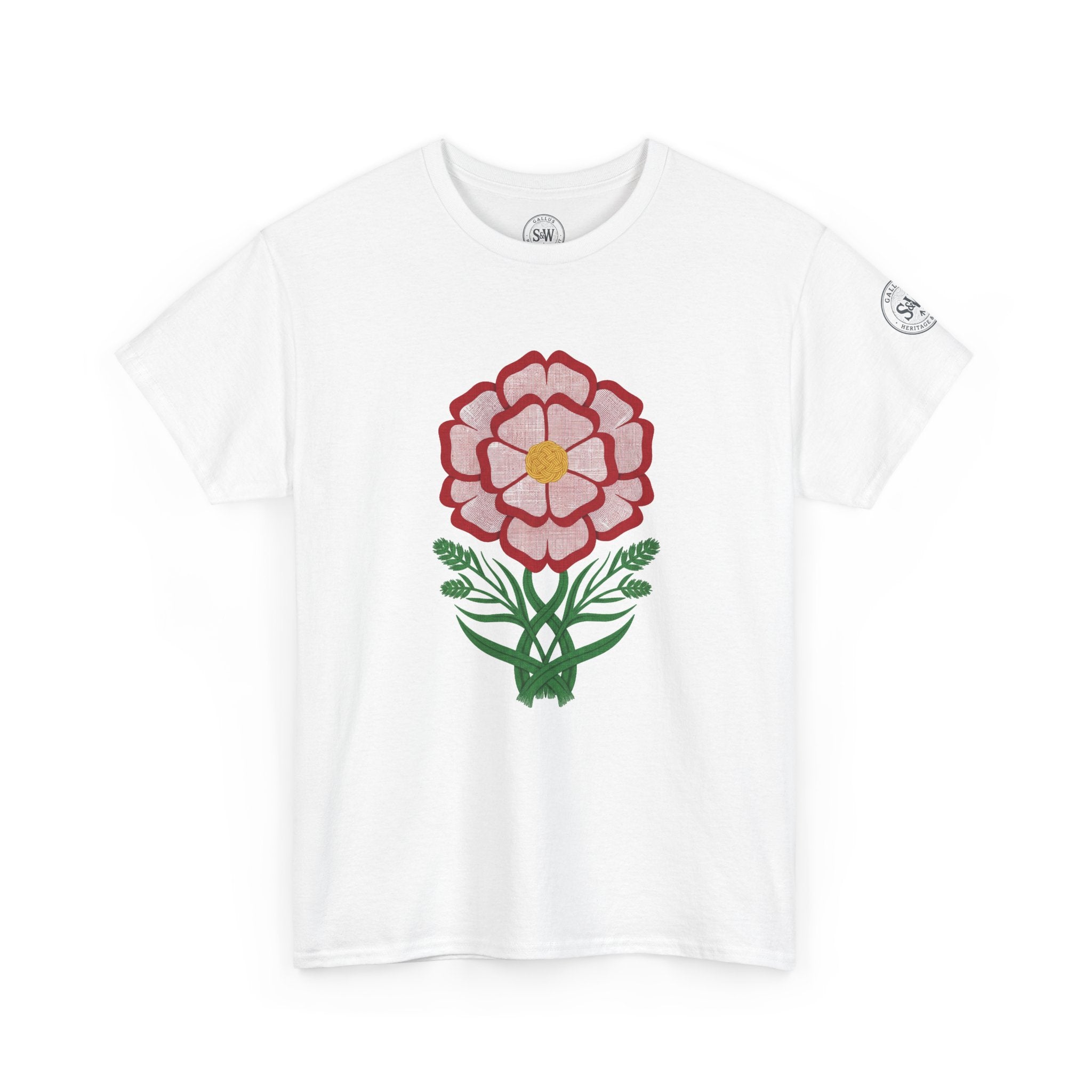 Floral Tudor Rose Graphic Tee