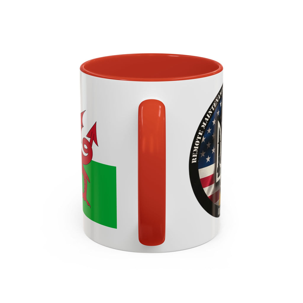 Wales Flag Accent Coffee Mug (11/15oz) – Red Welsh Dragon Tea & Coffee Cup