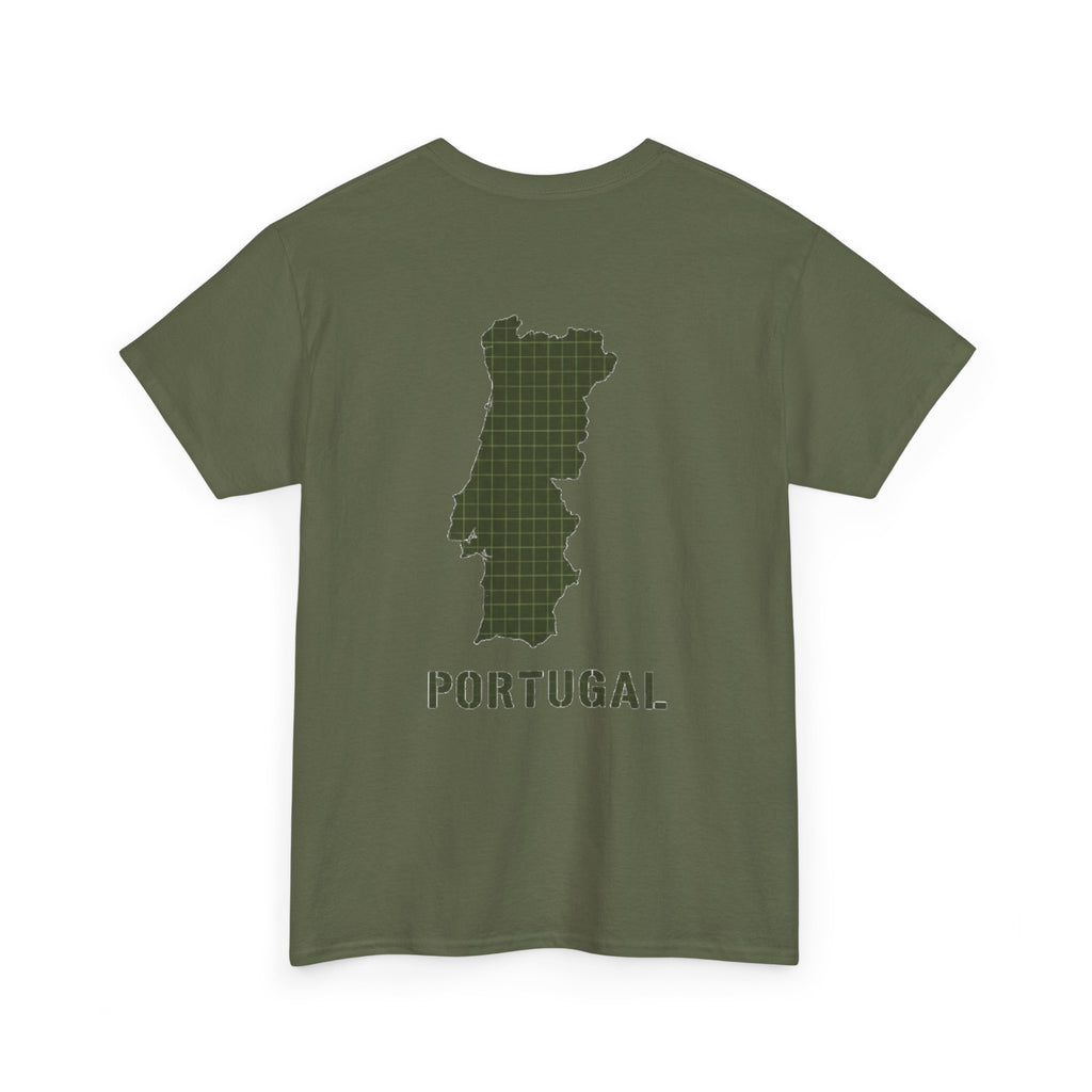 Portugal Map T-Shirt — Gallus Logo Travel Tee