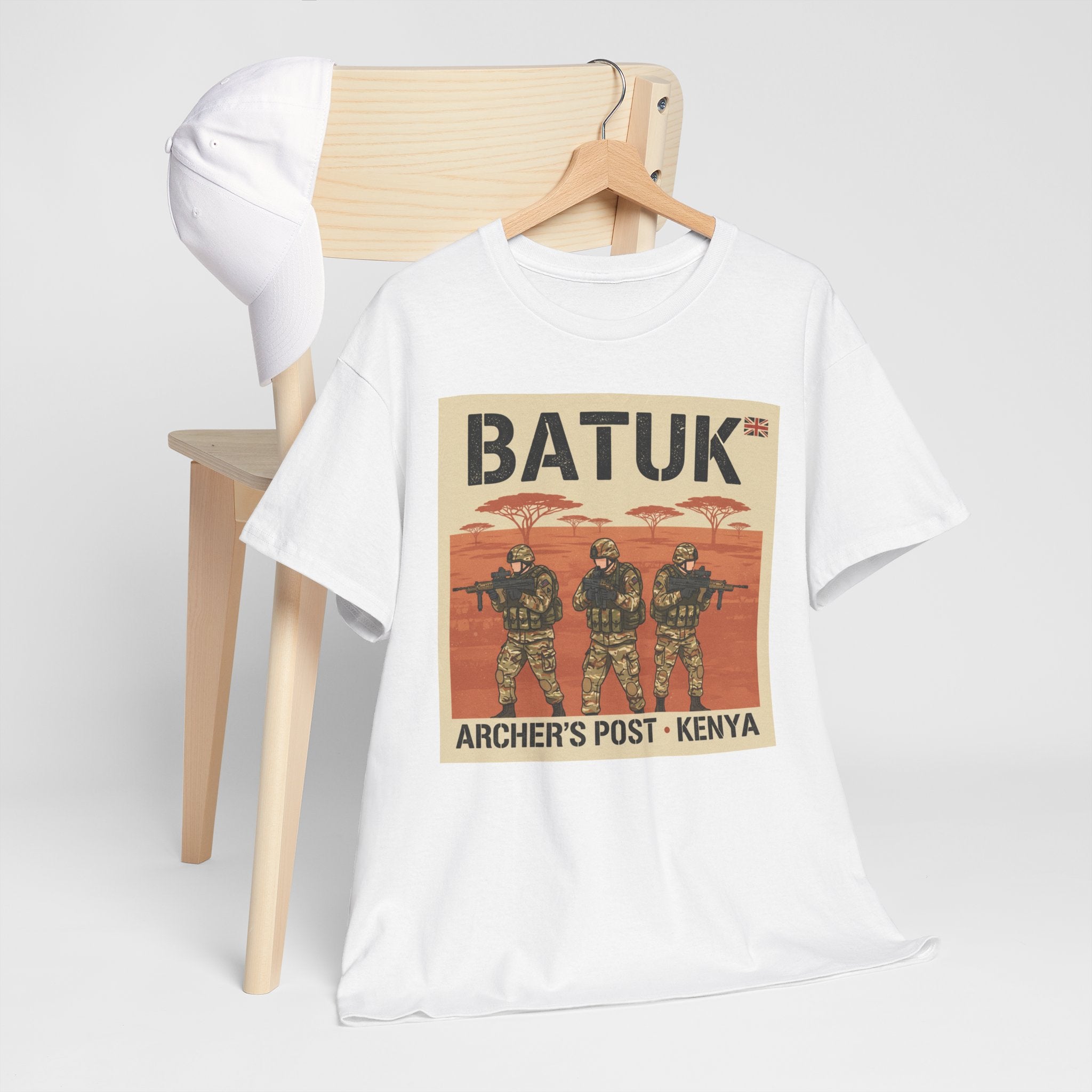 BATUK Archer's Post Kenya Vintage Military T-Shirt