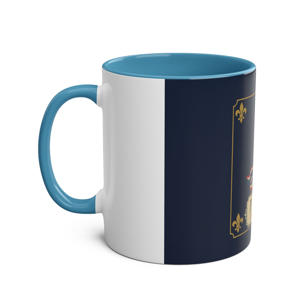 Two-Tone Coffee Mugs, 11oz