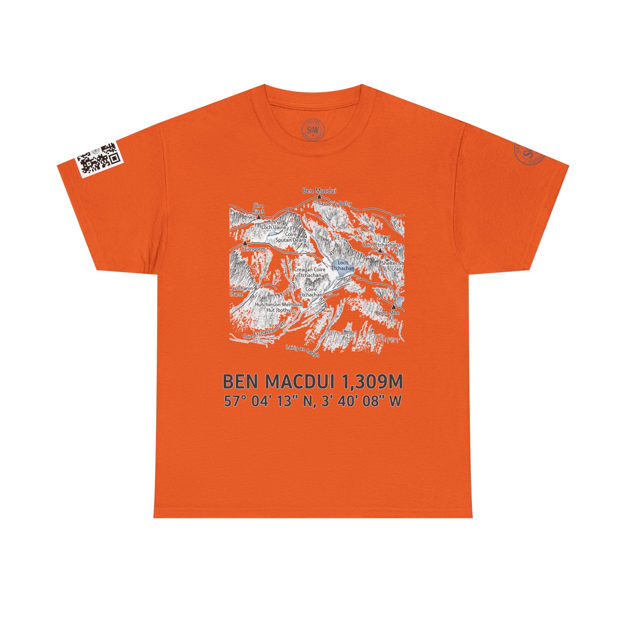 Ben Macdui 1,309m with QR Code Special Edition