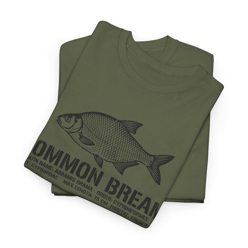 Common Bream Fishing Tee — Vintage Fish Illustration T-Shirt