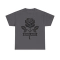 England Rose T-Shirt — Vintage Black Floral England Tee
