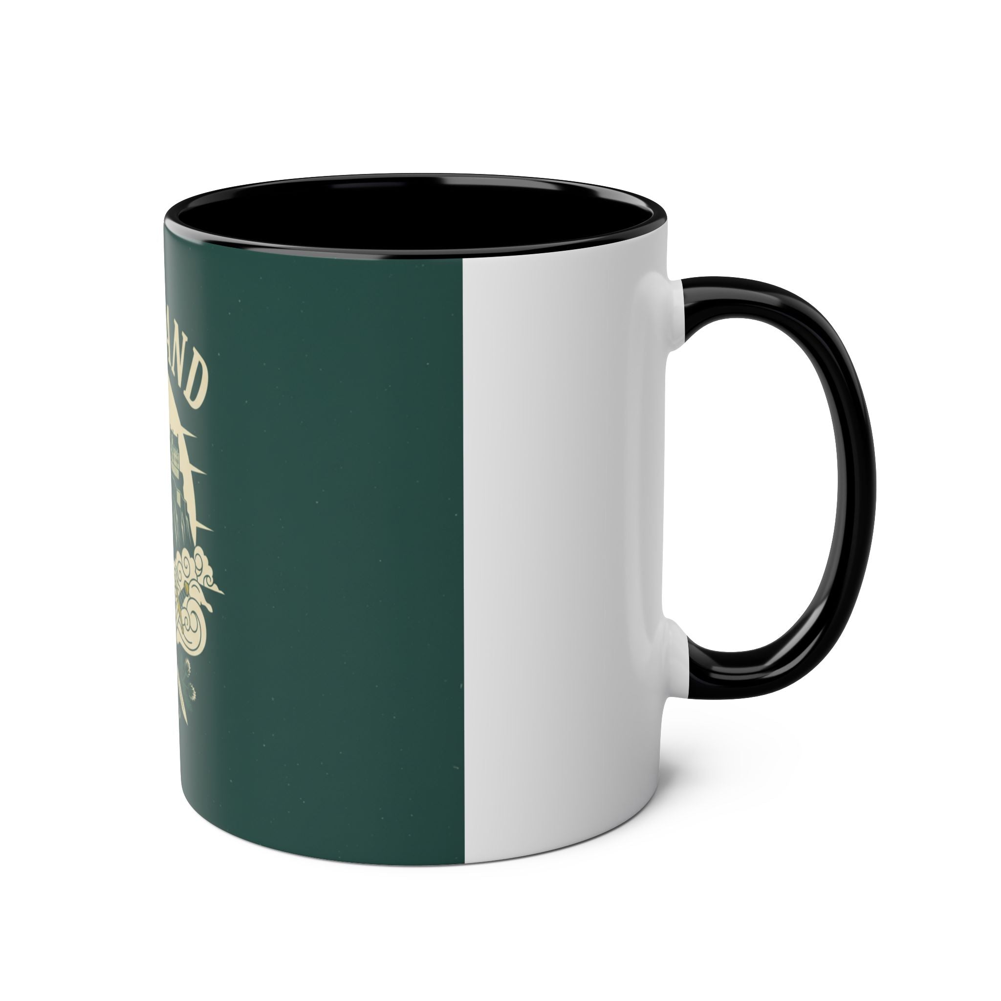 Two-Tone Coffee Mugs, 11oz