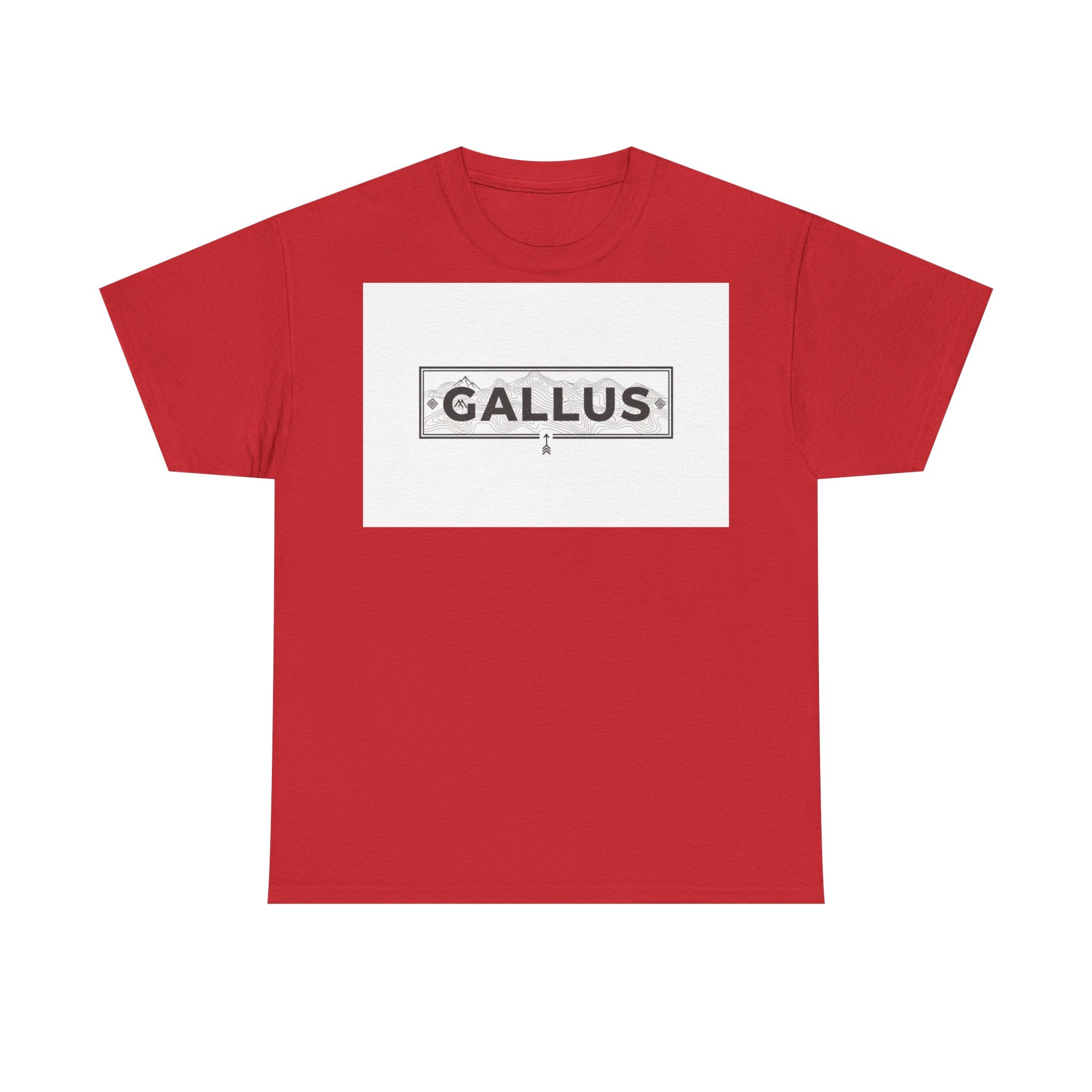 Gallus Logo Tee — Minimalist Stamp Graphic T-Shirt