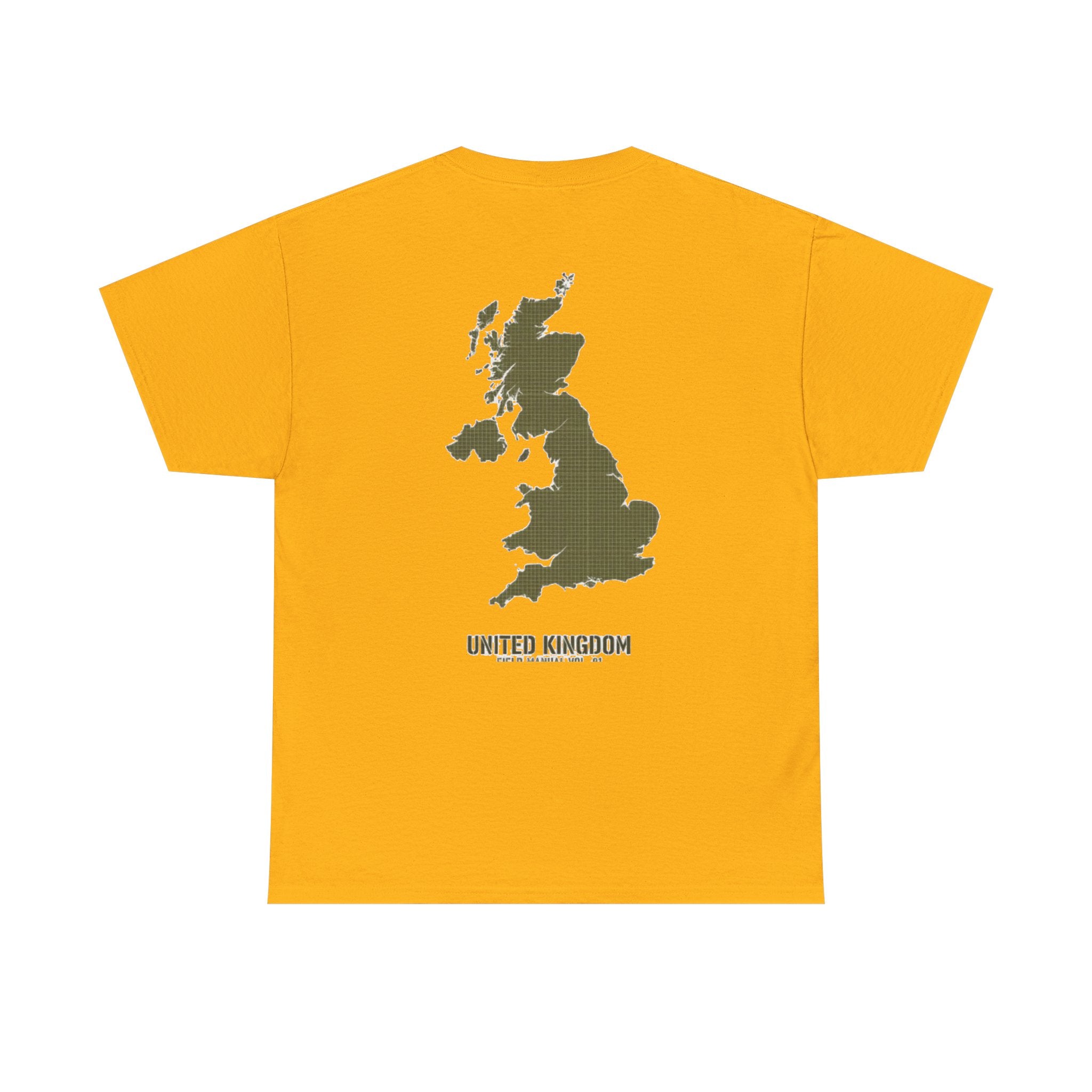 United Kingdom Map T-Shirt — Minimal UK Outline Tee