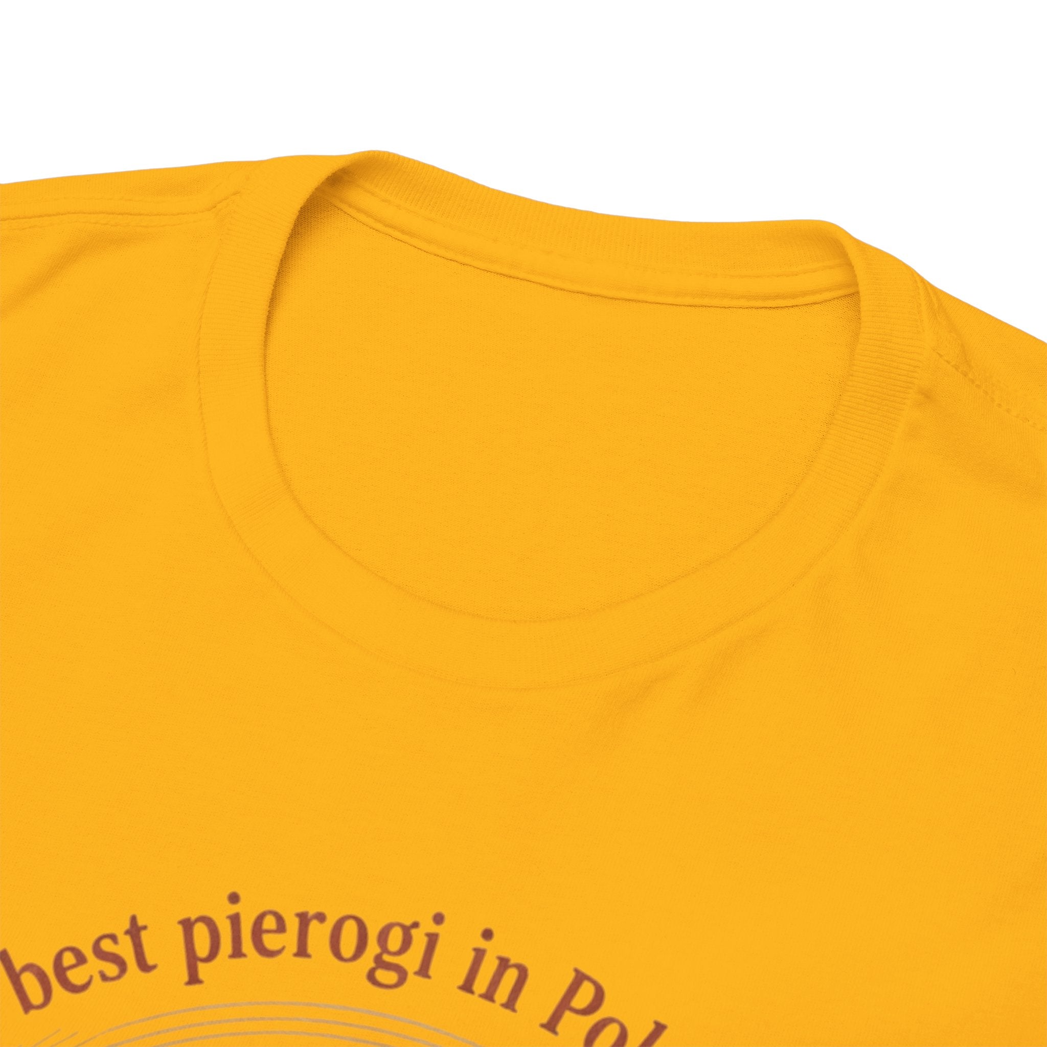 Kraków Pierogi Graphic Tee — "The best pierogi in Poland is in KRAKÓW" T-Shirt