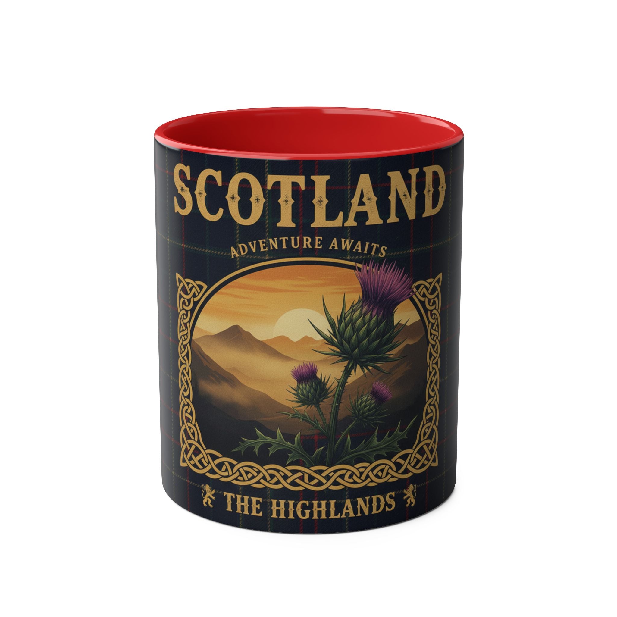 Two-Tone Coffee Mugs, 11oz