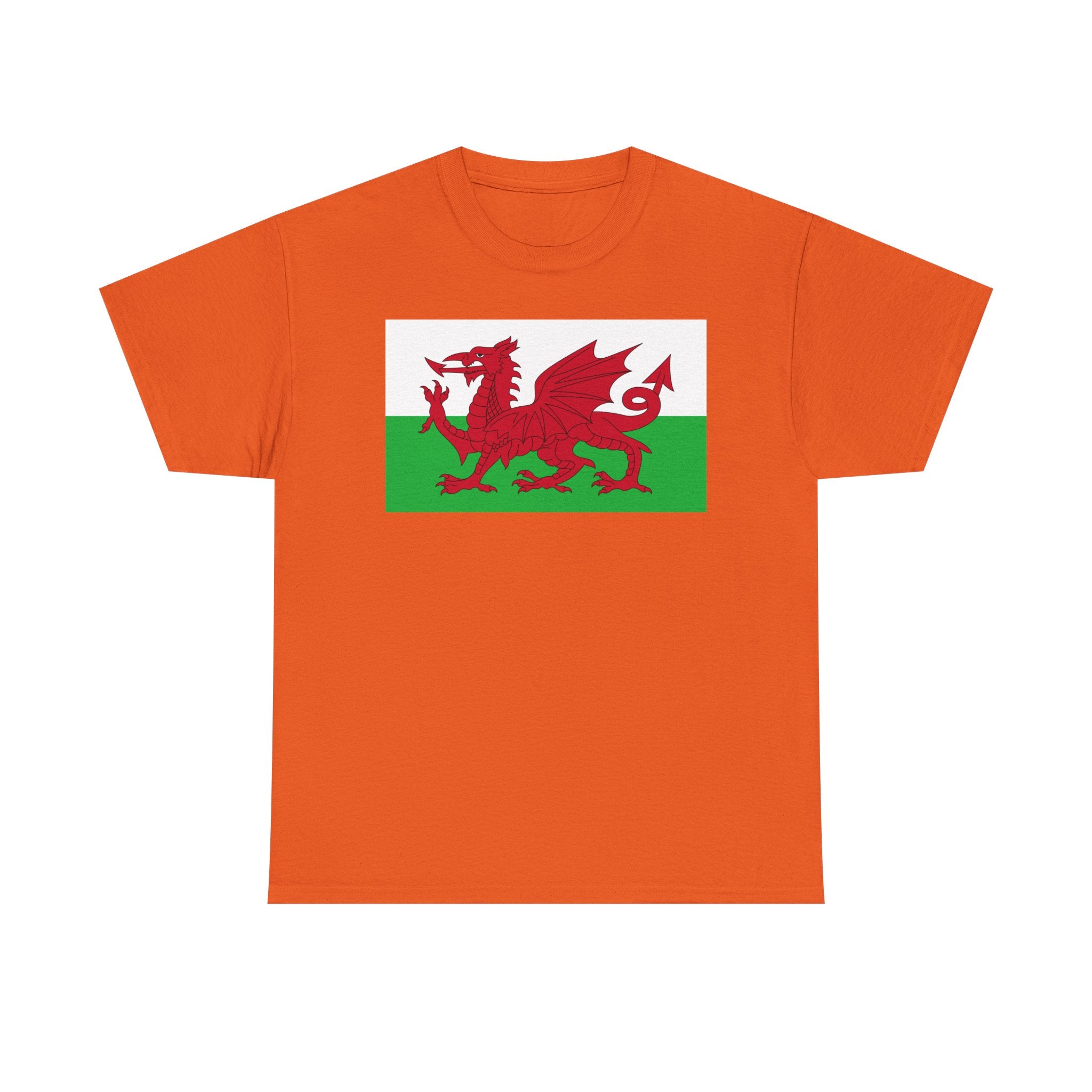 Welsh Dragon T‑Shirt — Cymru Red Dragon Flag Tee