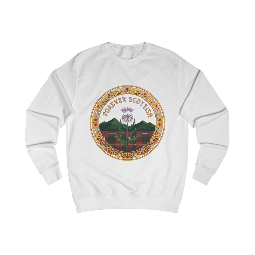 Forever Scottish Sweatshirt – Thistle Crest Scotland Pride Crewneck