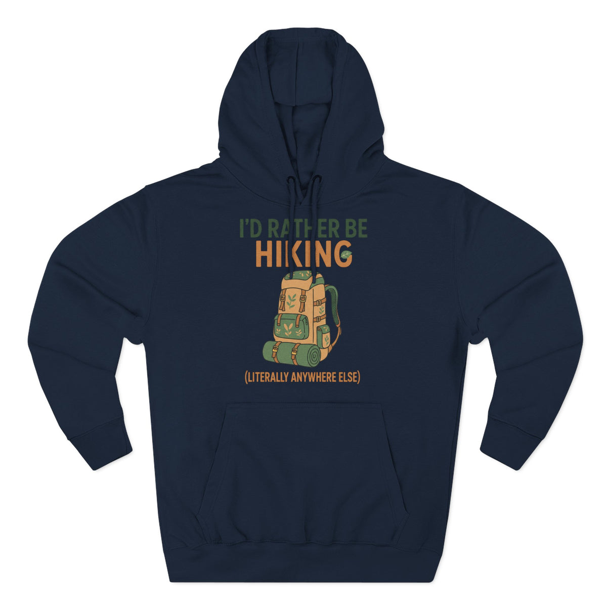 I’d Rather Be Hiking Hoodie — Outdoor Adventure Pullover — product image 6