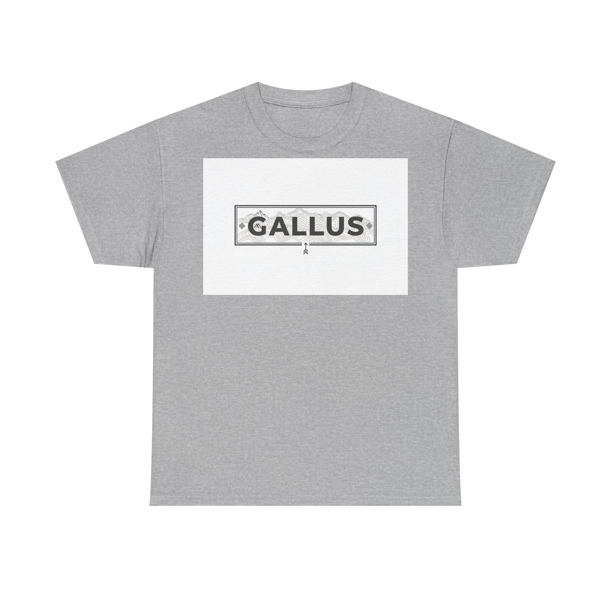 Gallus Logo Tee — Minimalist Stamp Graphic T-Shirt