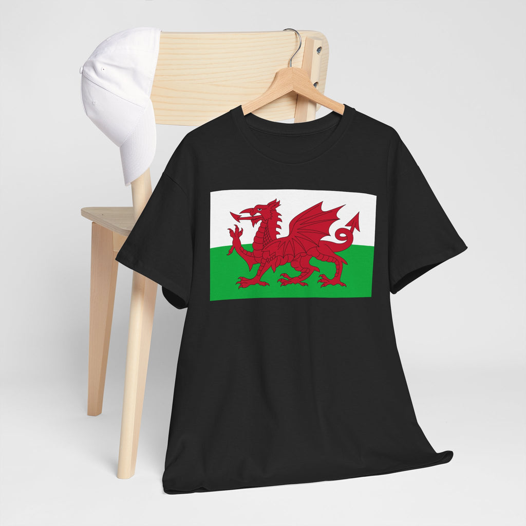 Welsh Dragon T‑Shirt — Cymru Red Dragon Flag Tee