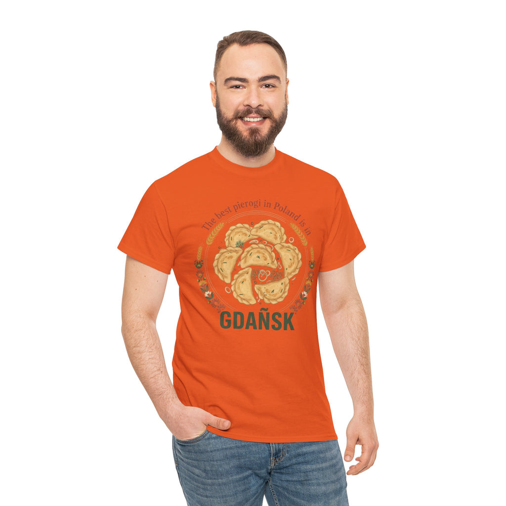 Gdańsk Pierogi T-Shirt — "The best pierogi in Poland" Travel Souvenir Tee