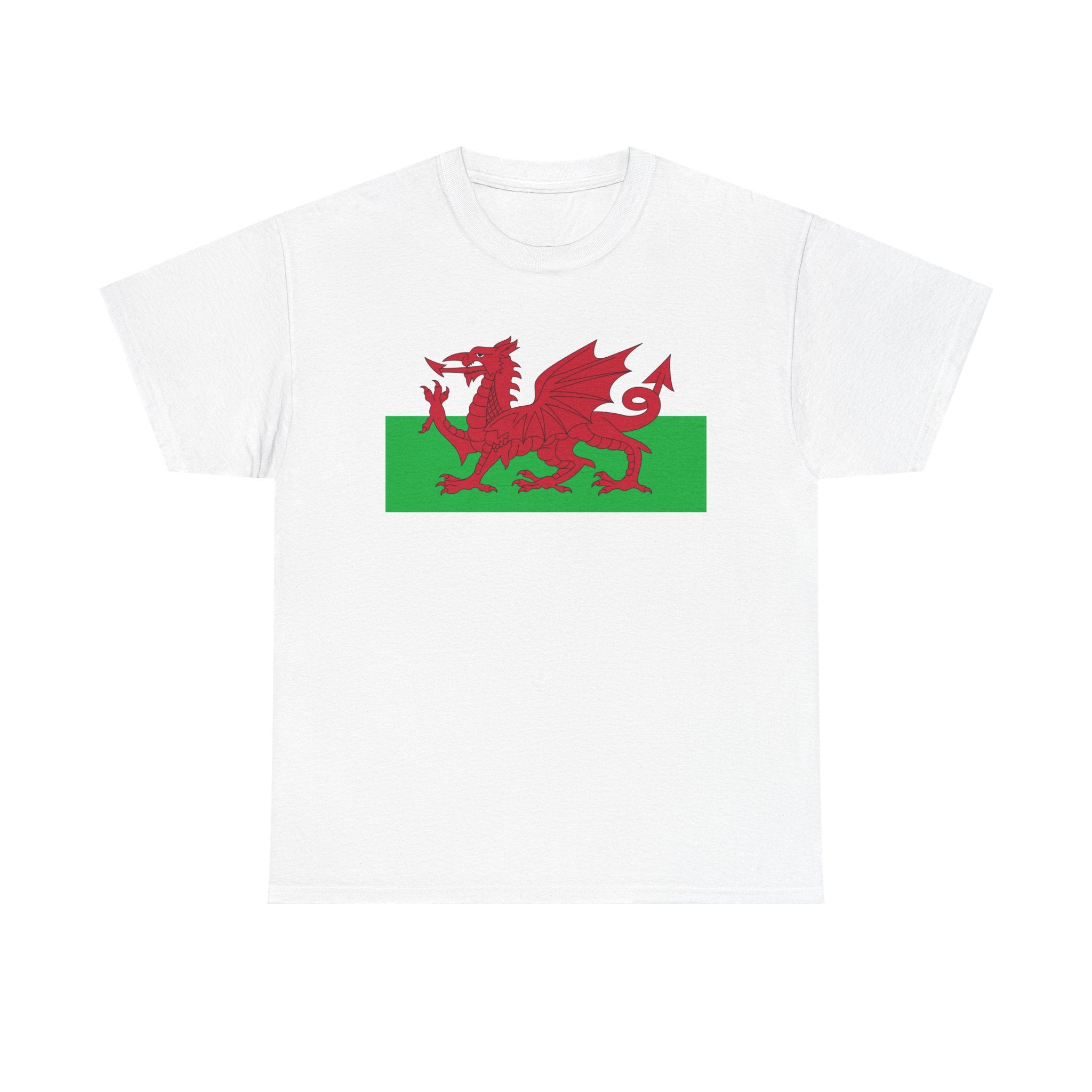 Welsh Dragon T‑Shirt — Cymru Red Dragon Flag Tee