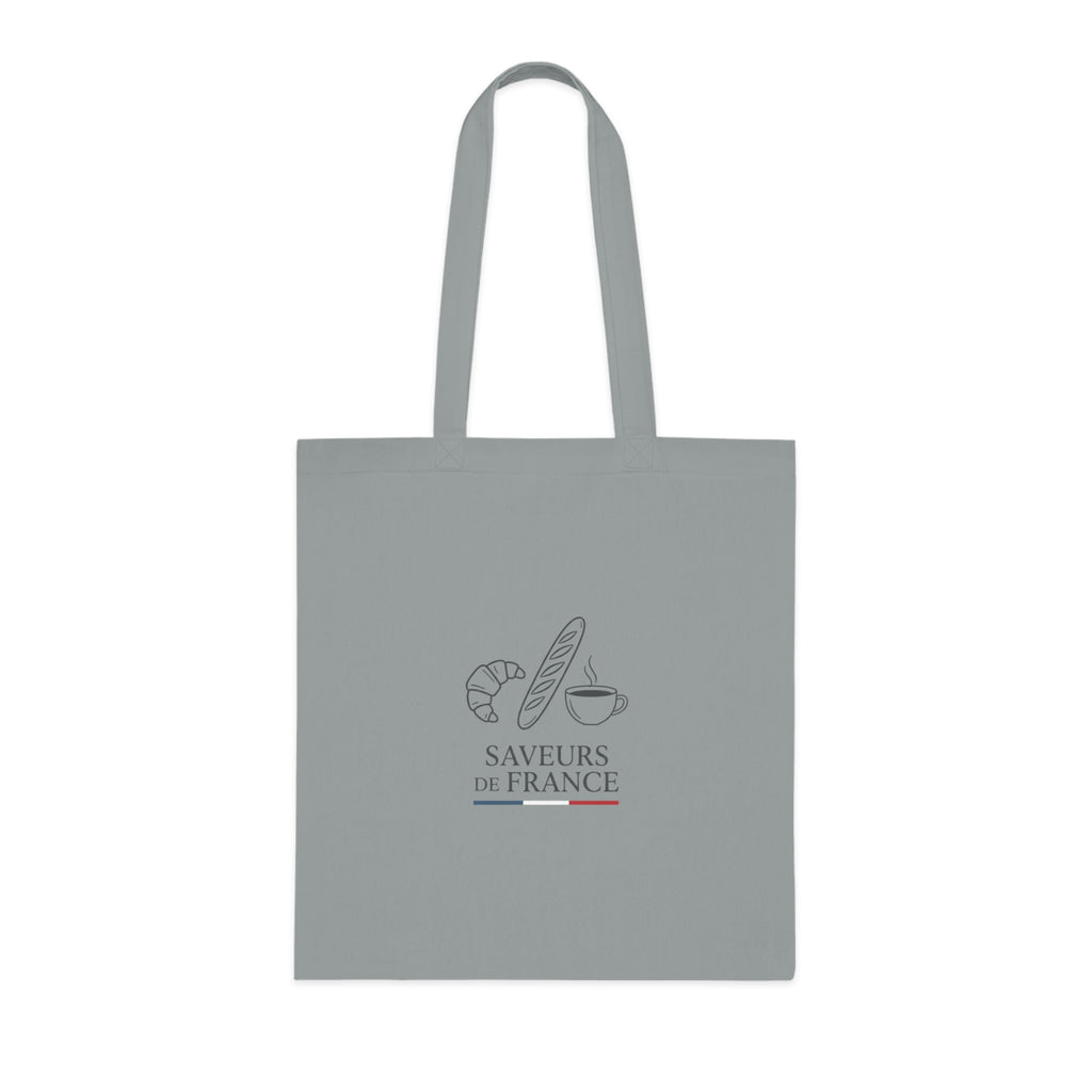 Saveurs de France Cotton Tote Bag — French Bakery Market Tote