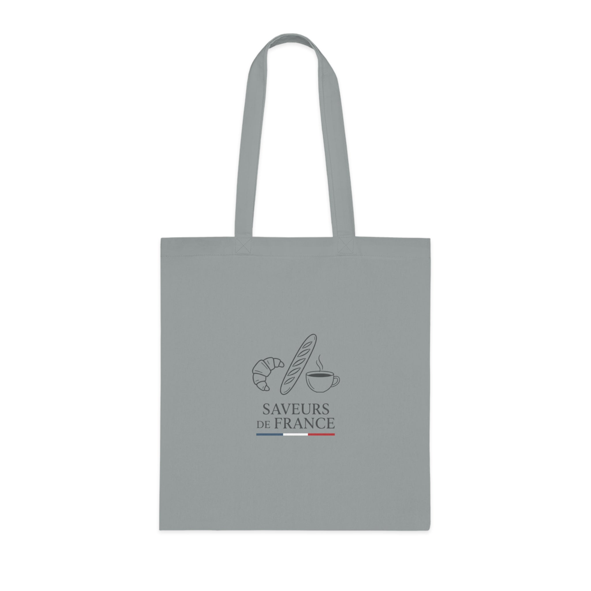 Saveurs de France Cotton Tote Bag — French Bakery Market Tote