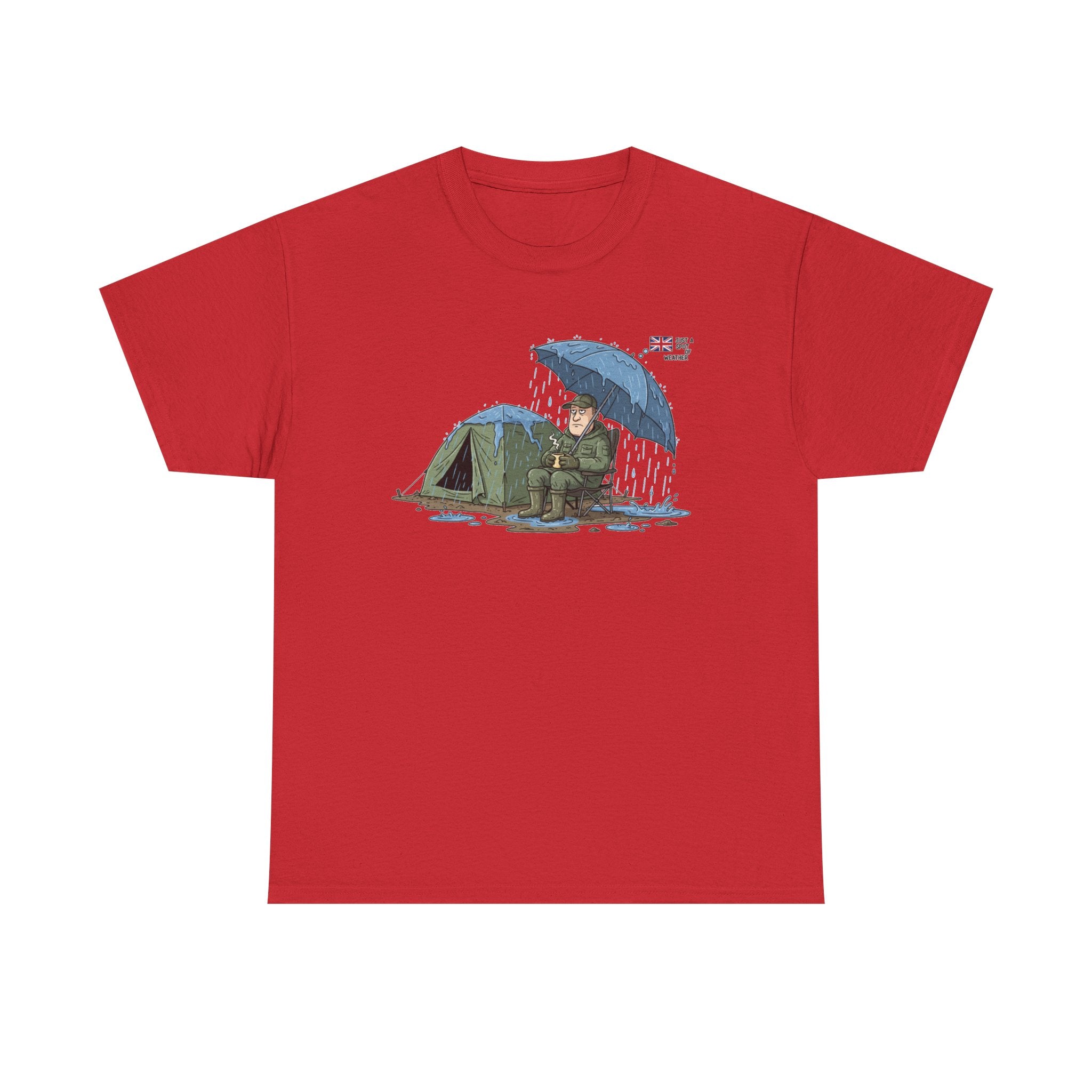 Retro Mountain Camper Graphic T-Shirt — Vintage Van Life Adventure Tee