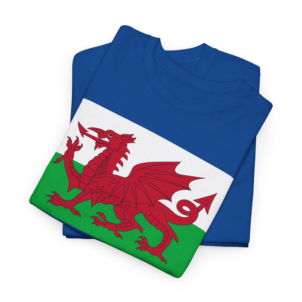 Welsh Dragon T‑Shirt — Cymru Red Dragon Flag Tee