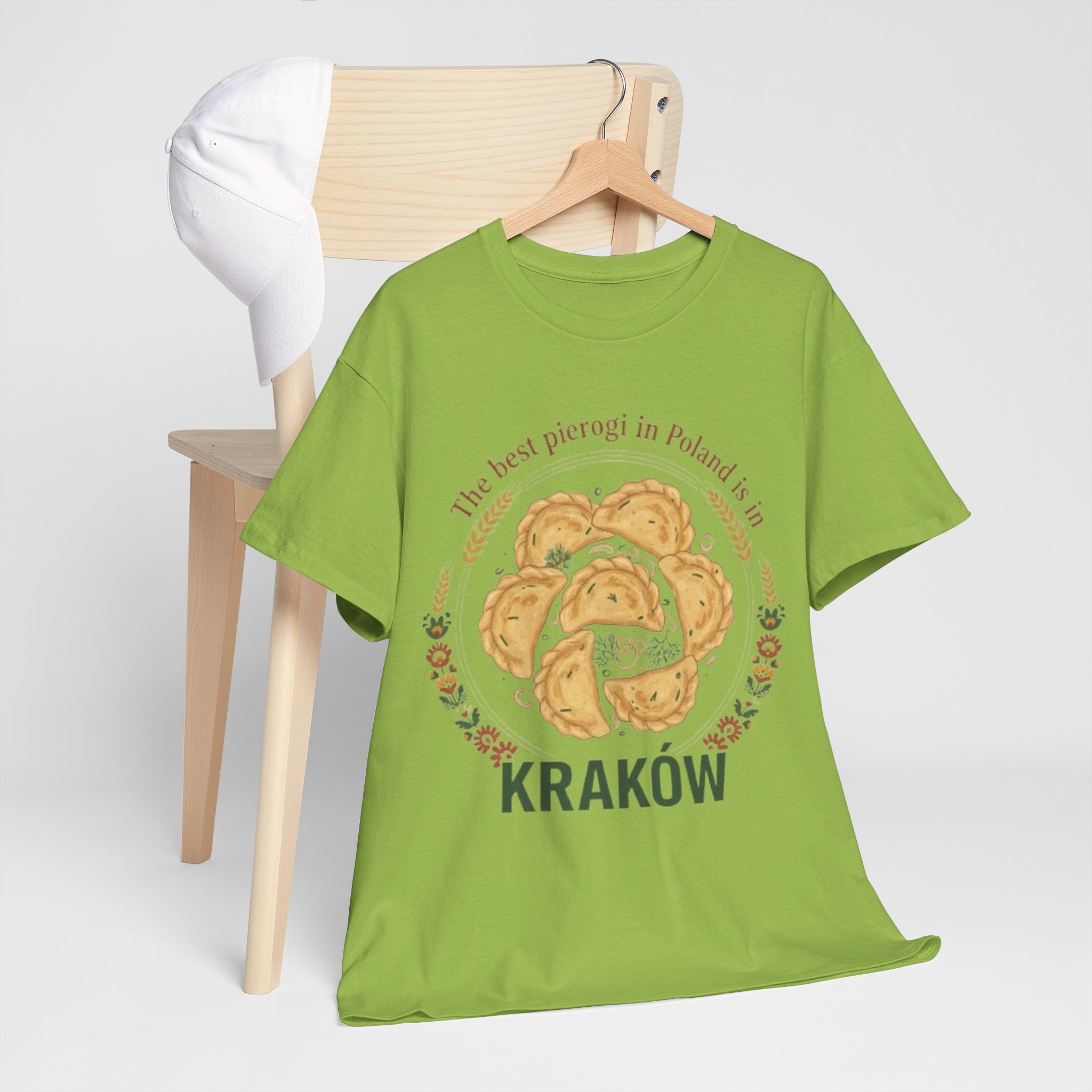 Kraków Pierogi T-Shirt — "The best pierogi in Poland is in Kraków" Shirt