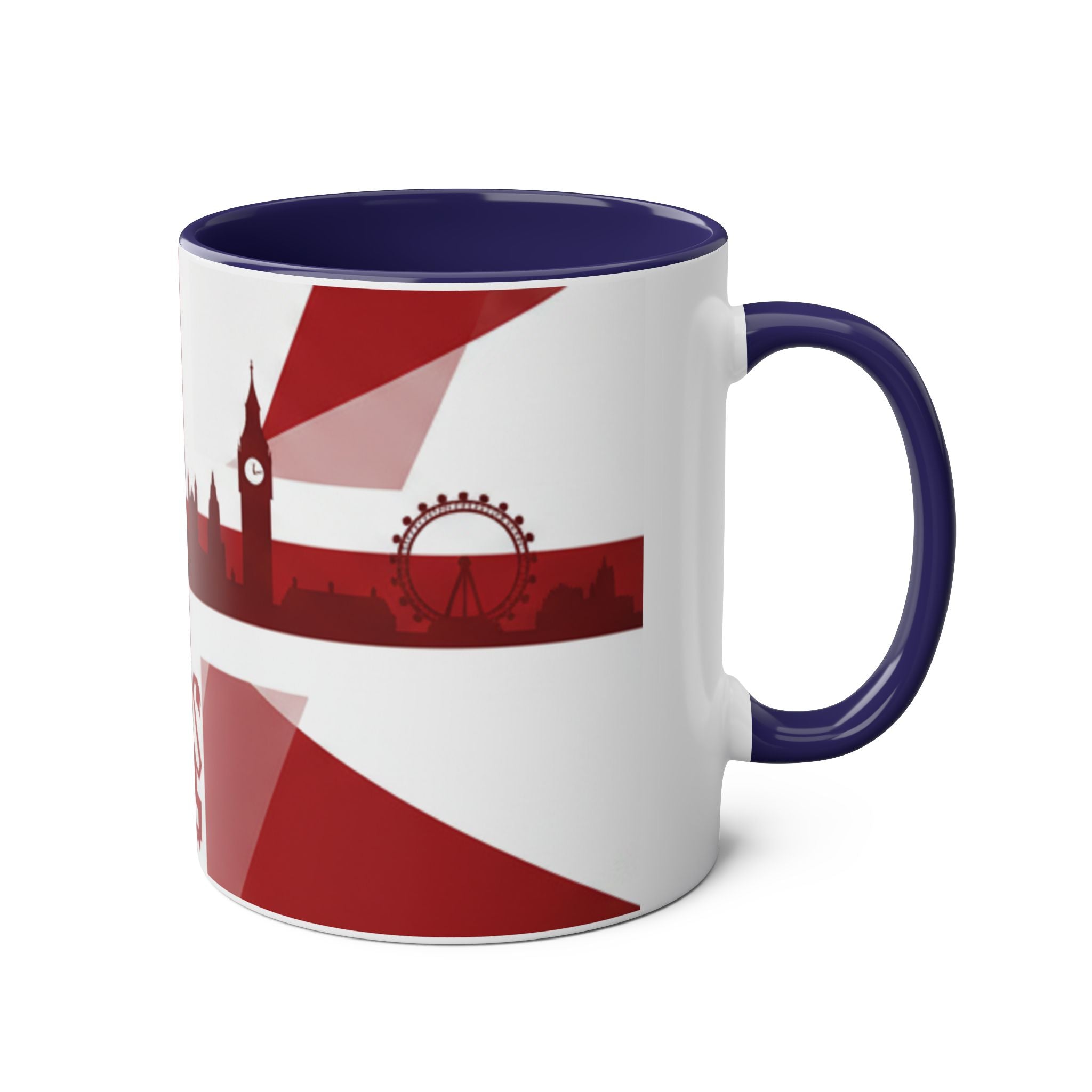 Two-Tone Coffee Mugs, 11oz