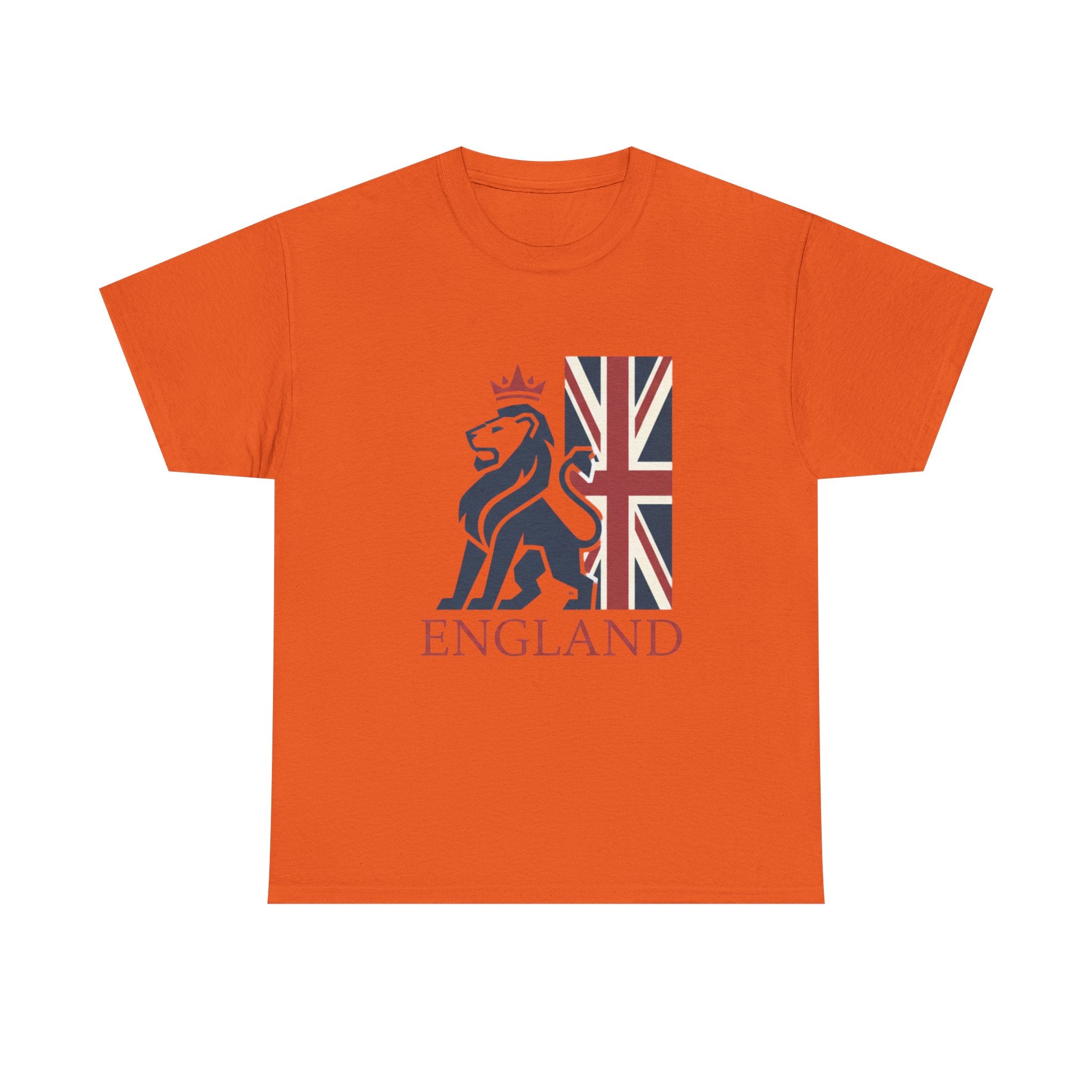 England Lion Flag T-Shirt — British Pride Graphic Tee