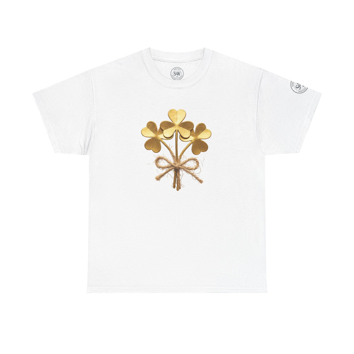 Shamrock Bouquet Irish clover heritage T-shirt