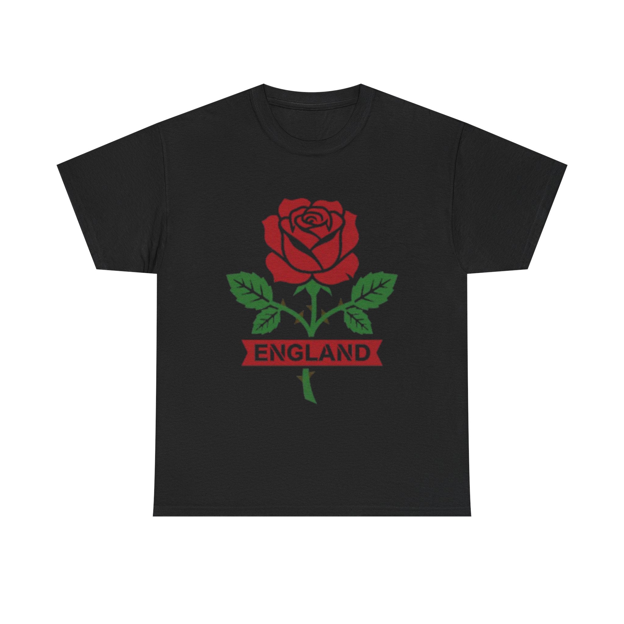 England Rose T-Shirt – Vintage Red Rose England Tee