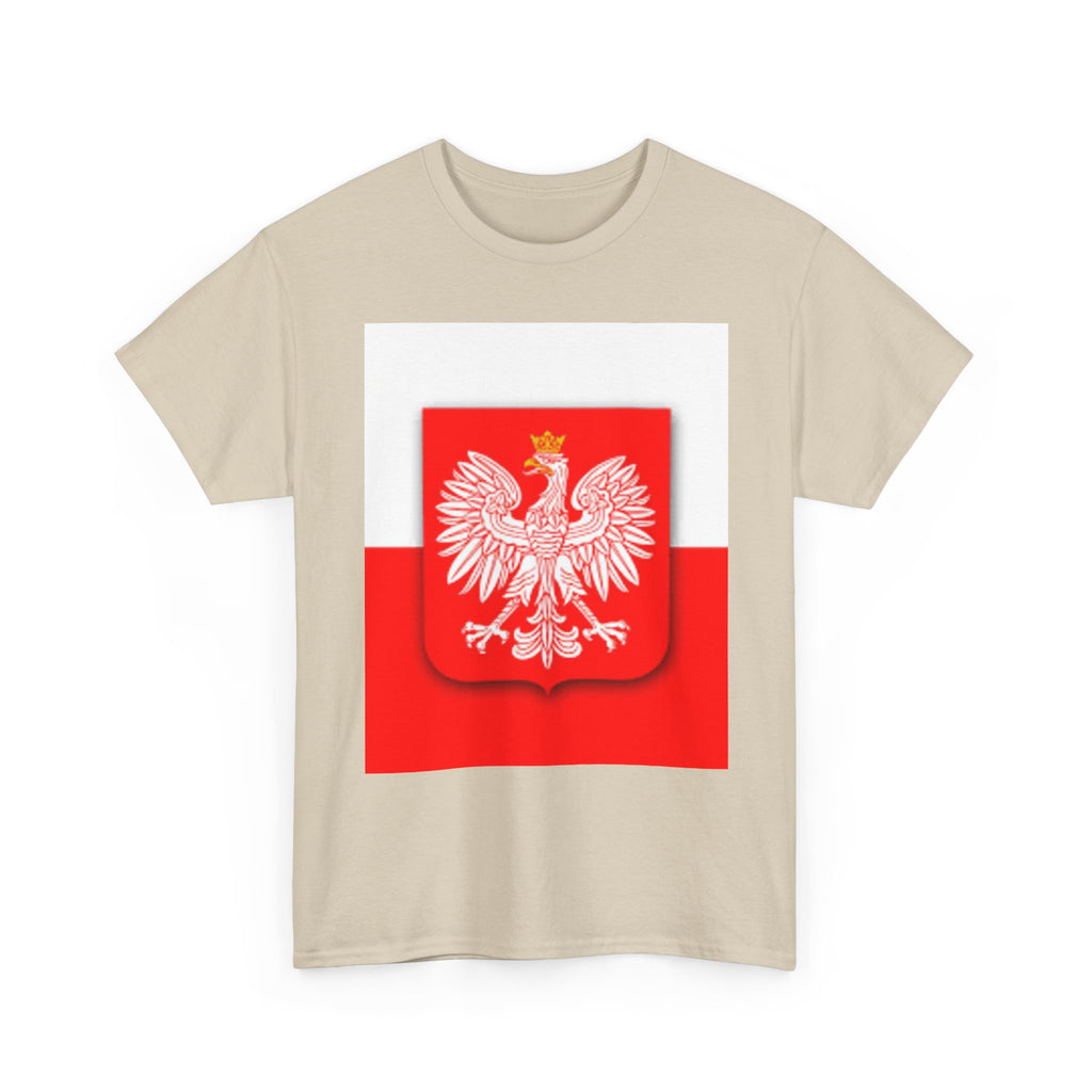 Polish White Eagle T-Shirt — Polska Coat of Arms Tee