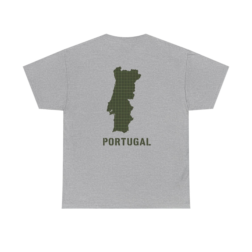 Portugal Map T-Shirt — Gallus Logo Travel Tee
