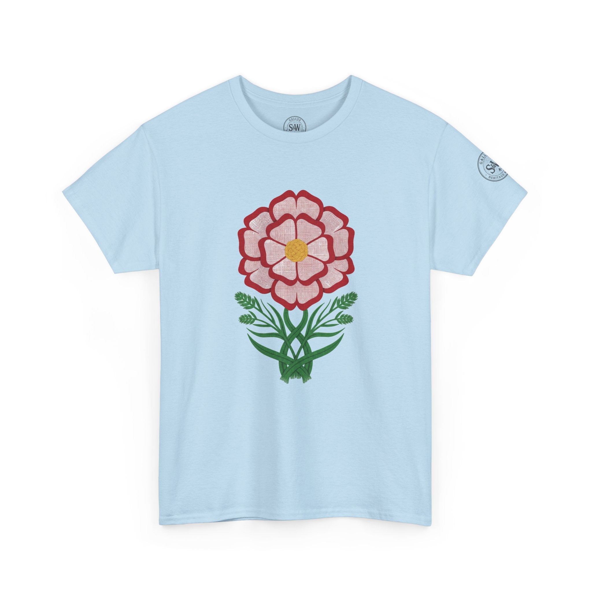 Floral Tudor Rose Graphic Tee