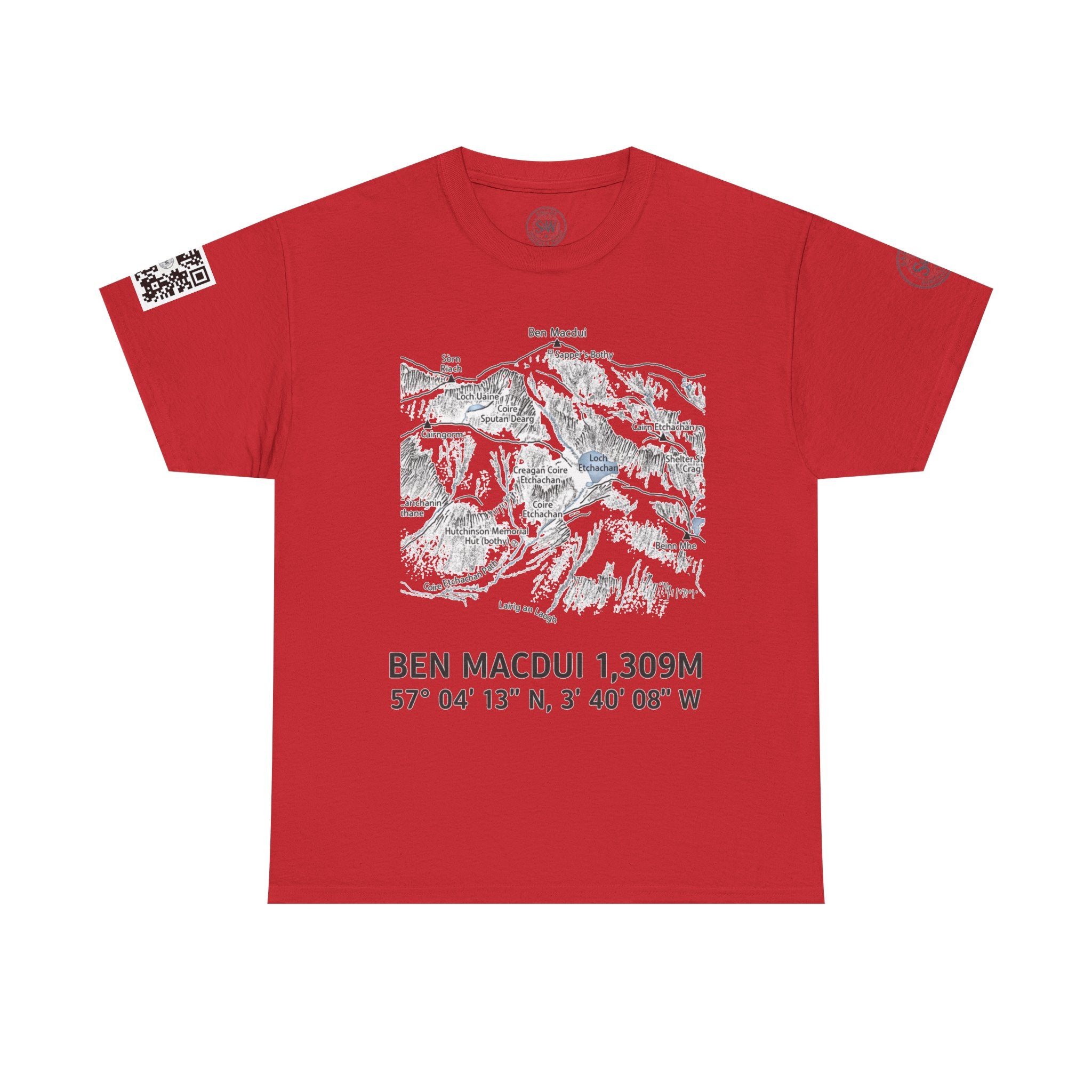 Ben Macdui 1,309m with QR Code Special Edition