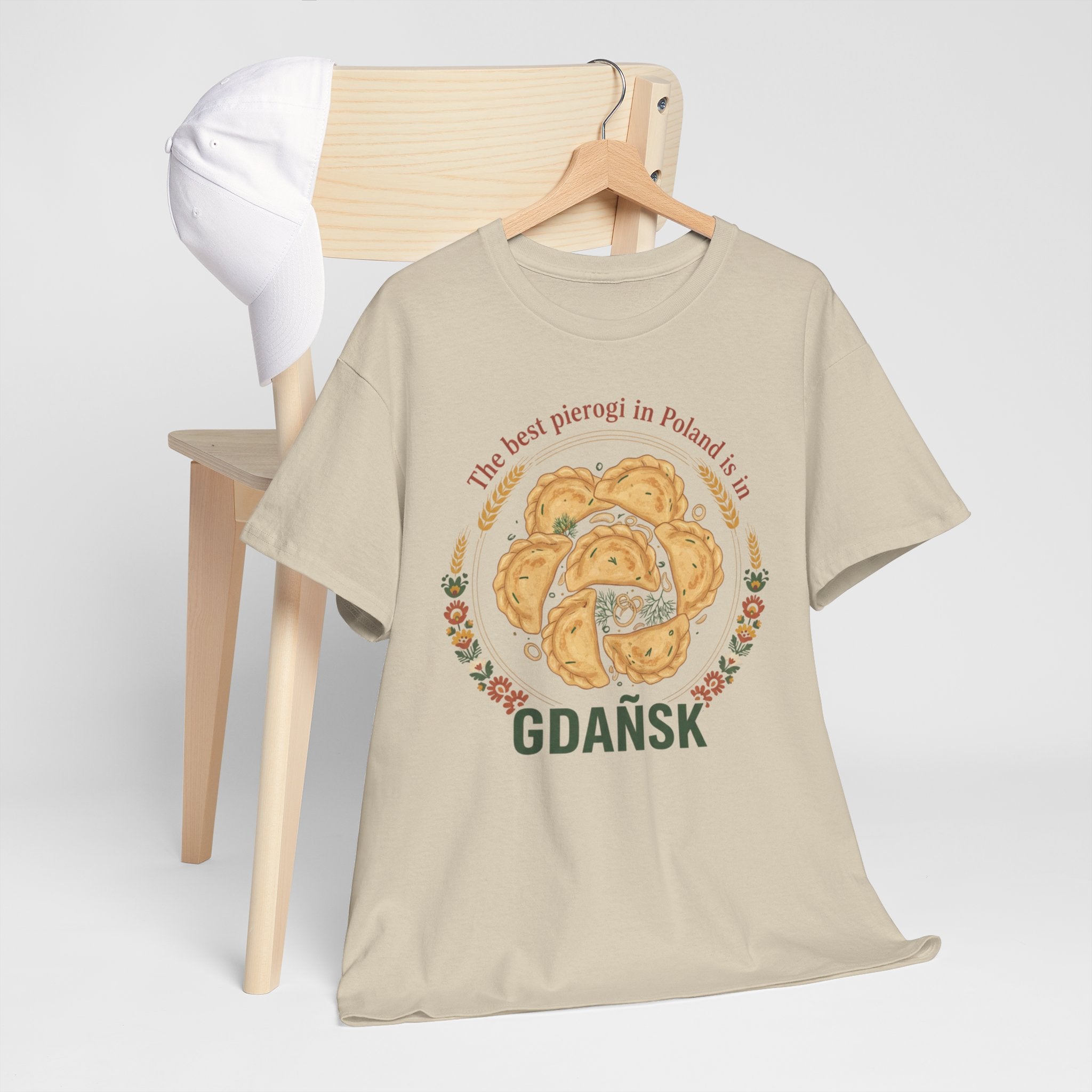 Gdańsk Pierogi T-Shirt — "The best pierogi in Poland" Travel Souvenir Tee