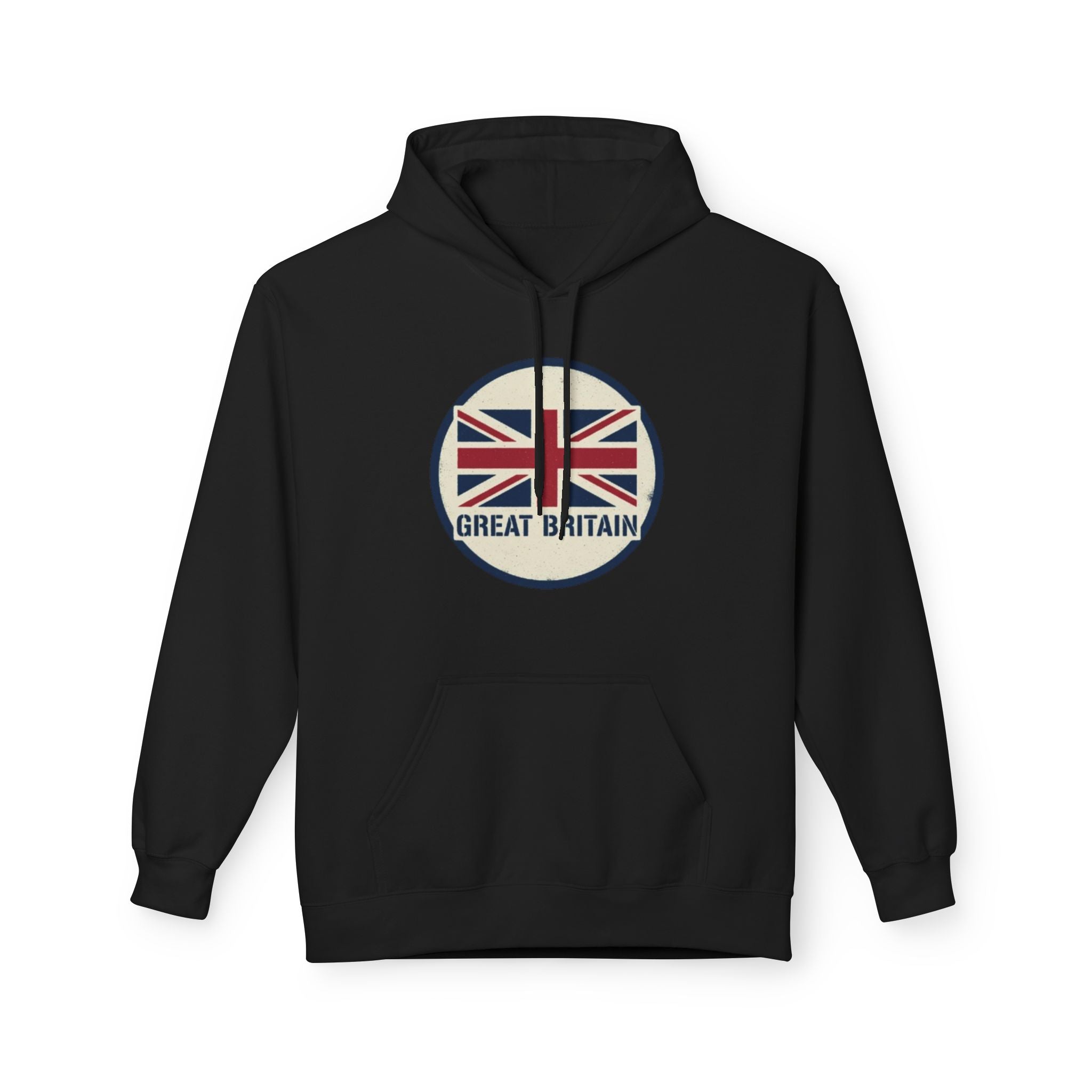 Great Britain Union Jack Hoodie — Vintage British Flag Pullover