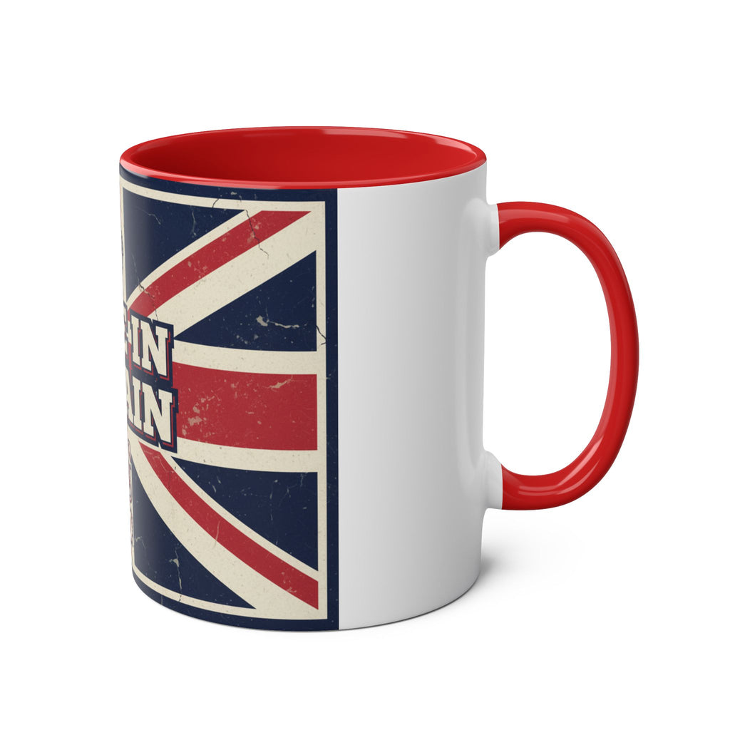 Two-Tone Coffee Mugs, 11oz
