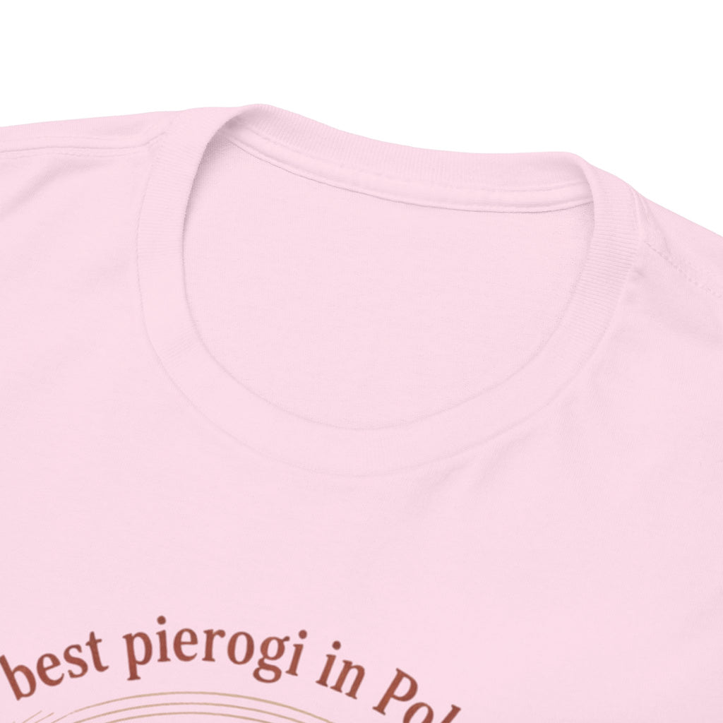 Kraków Pierogi Graphic Tee — "The best pierogi in Poland is in KRAKÓW" T-Shirt