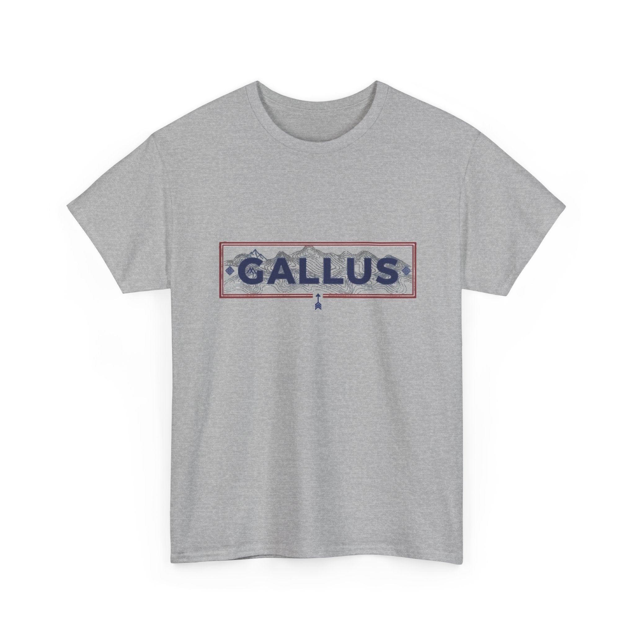 France Map Tee with "GALLUS" Chest Logo