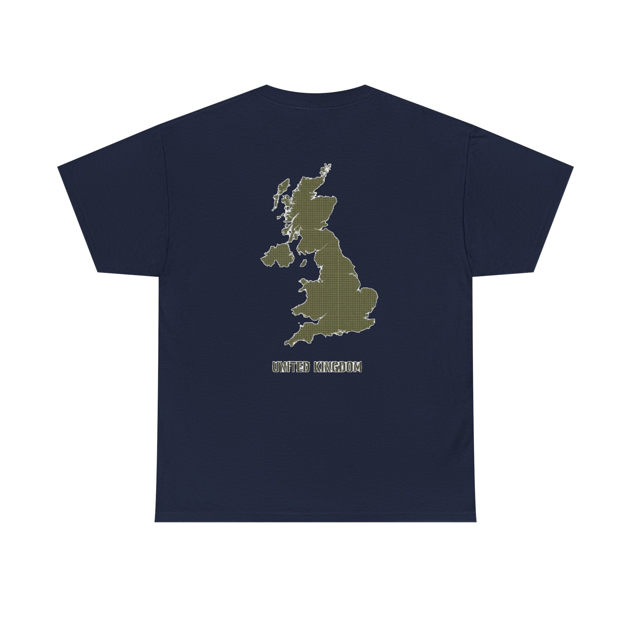 United Kingdom Map Tee — "GALLUS" Streetwear Graphic T-Shirt