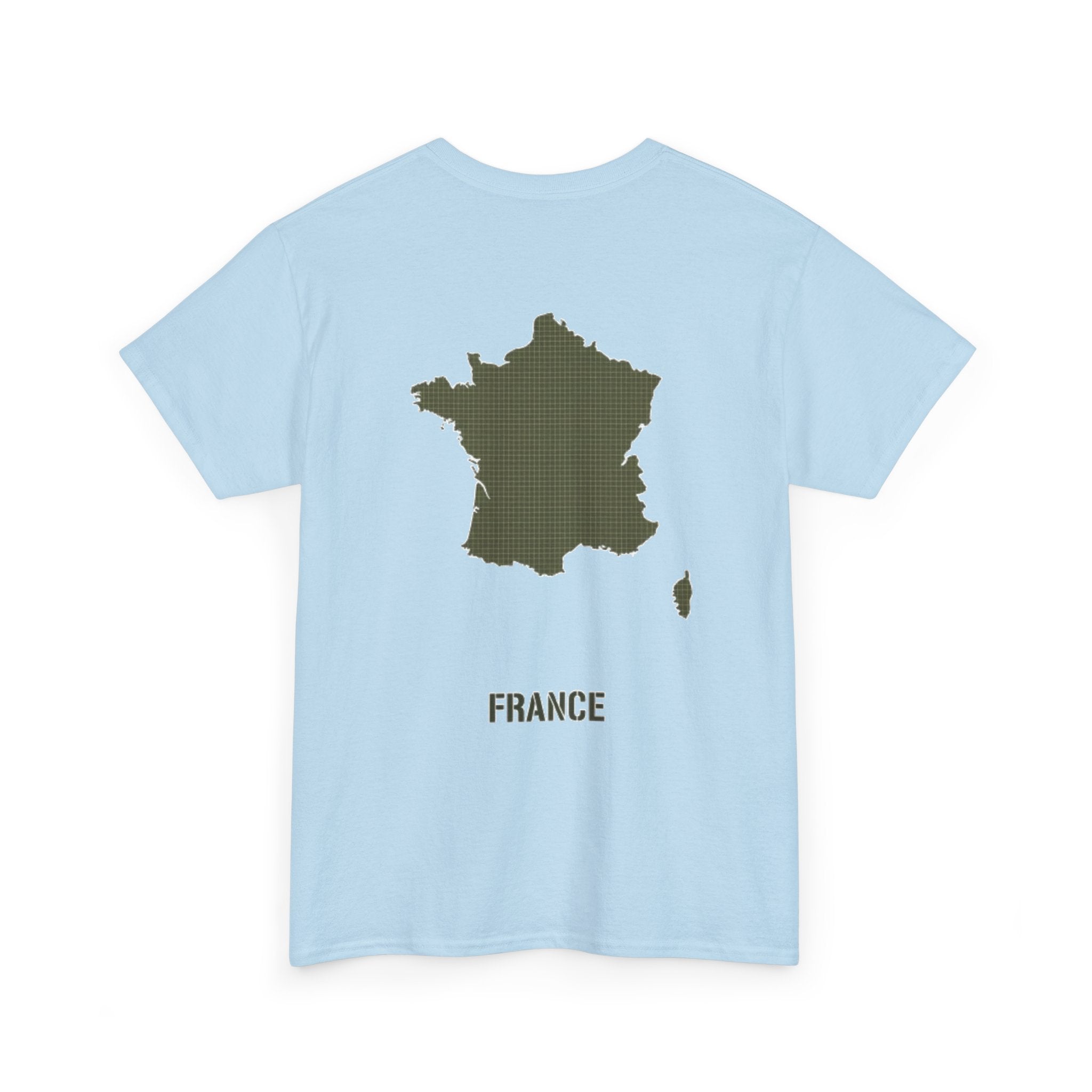 France Map Tee with "GALLUS" Chest Logo