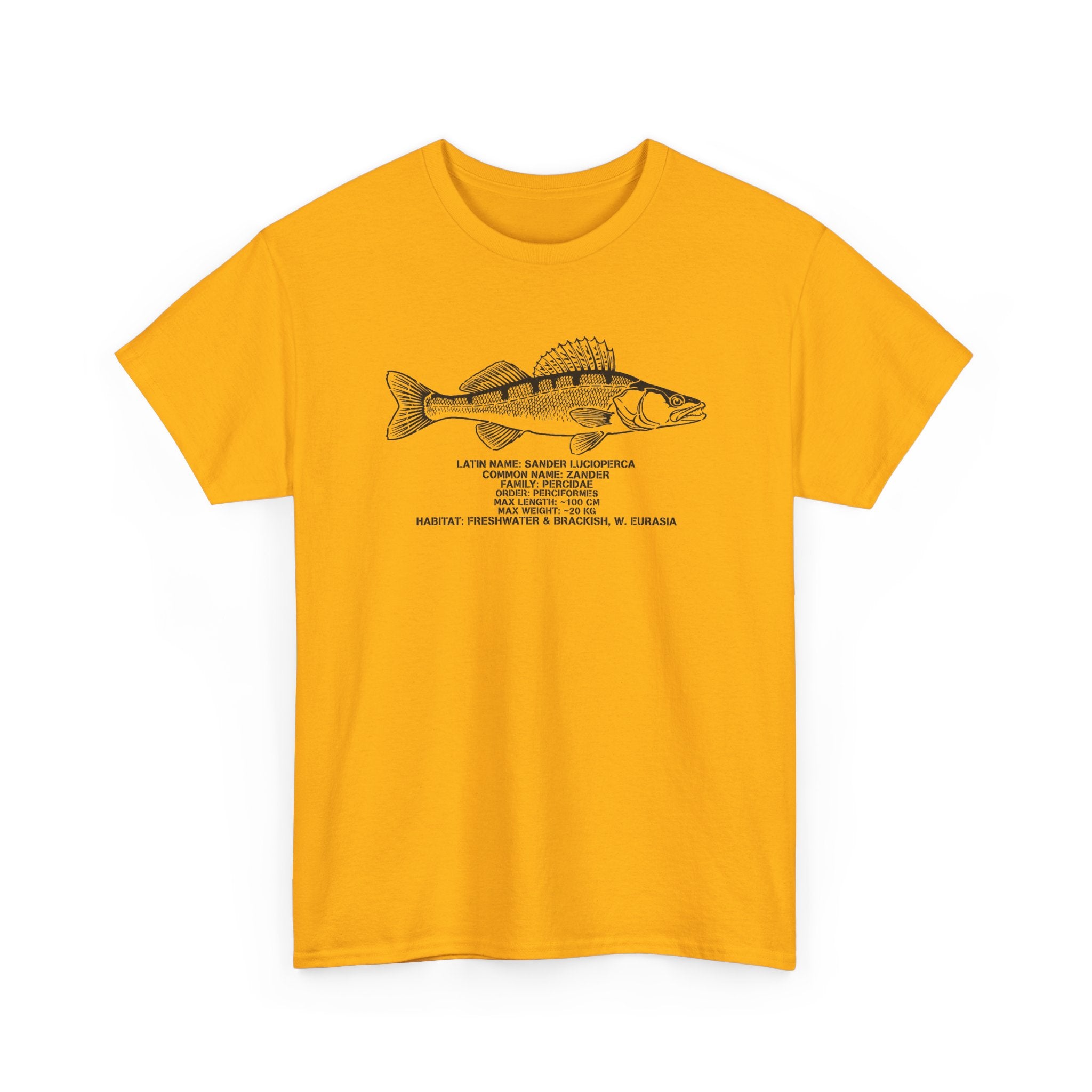 Walleye Fish (Zander) Illustration Tee | Fishing T-Shirt