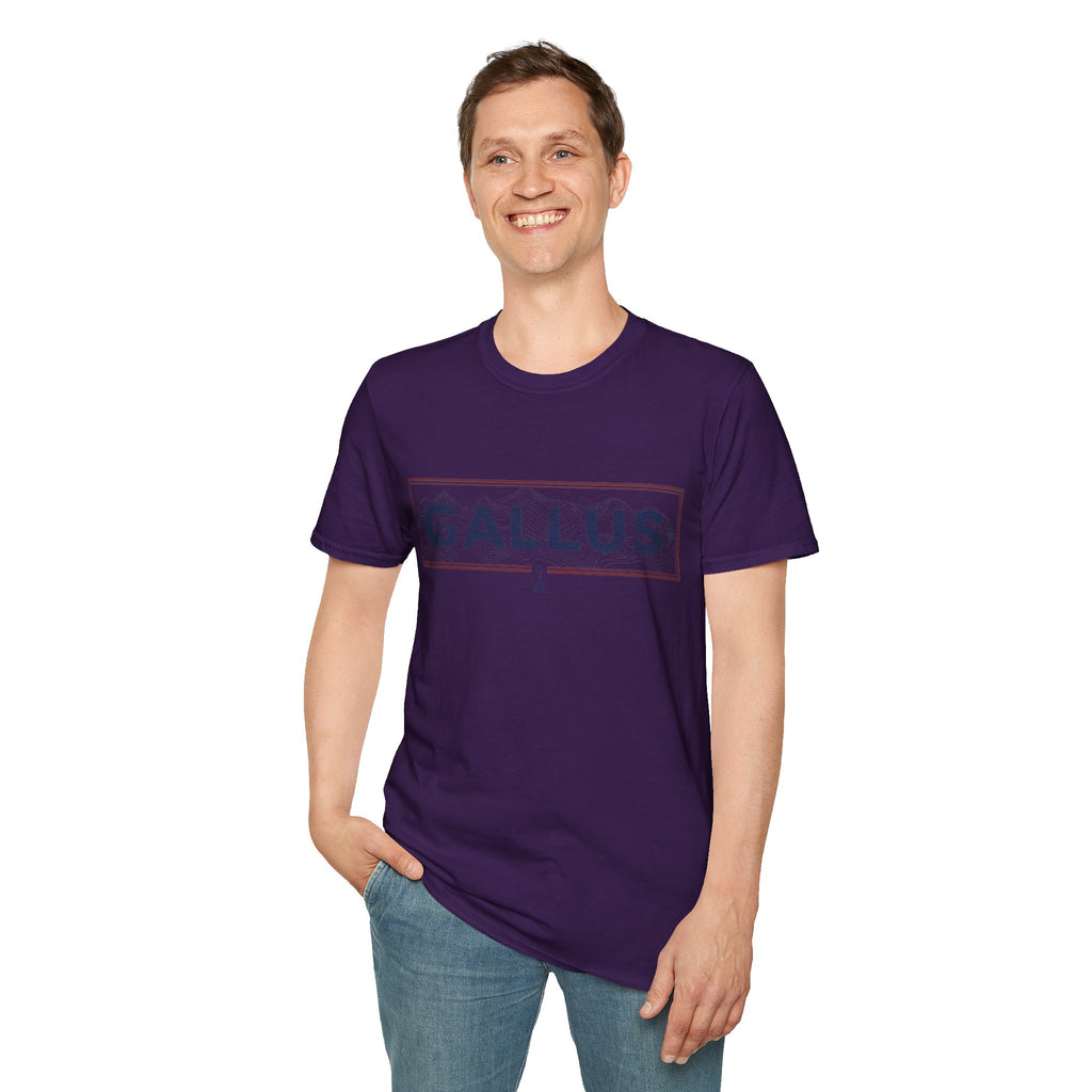 Gallus Street Sign T-Shirt — Vintage Road-Style Graphic Tee