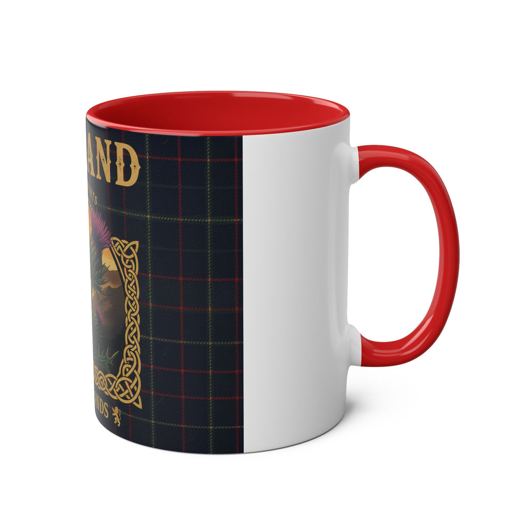 Two-Tone Coffee Mugs, 11oz
