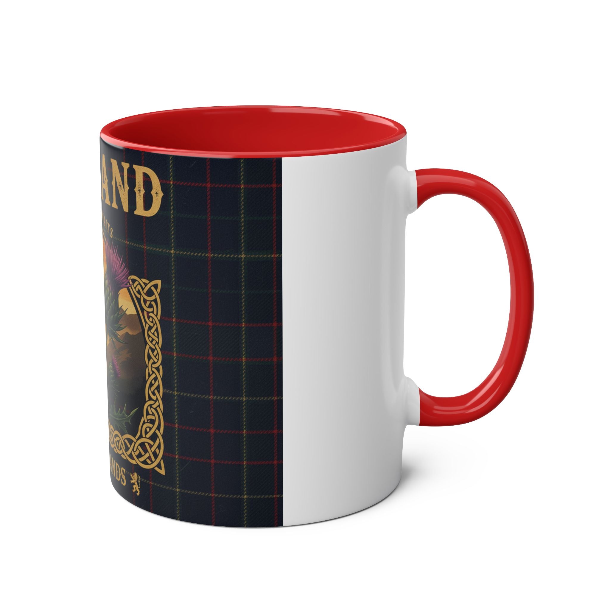 Two-Tone Coffee Mugs, 11oz