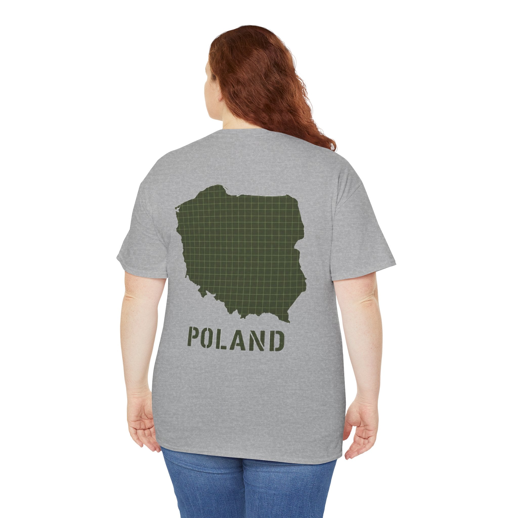 Poland Map T-Shirt — Gallus Logo Military-Style Polish Pride Tee