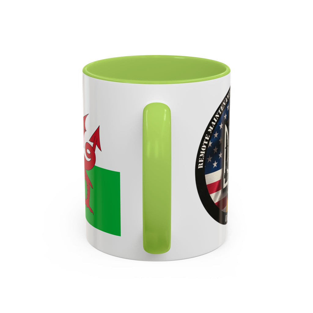Wales Flag Accent Coffee Mug (11/15oz) – Red Welsh Dragon Tea & Coffee Cup