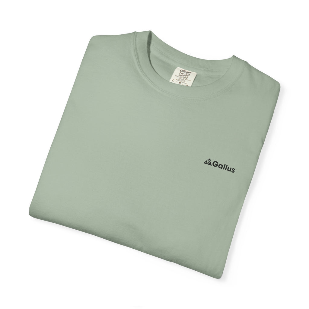 T-Shirt — Gallus Mountain Sunset Graphic Tee