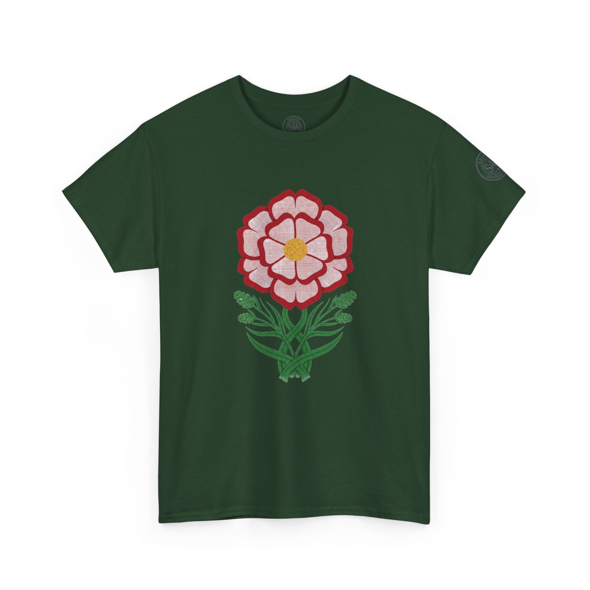 Floral Tudor Rose Graphic Tee