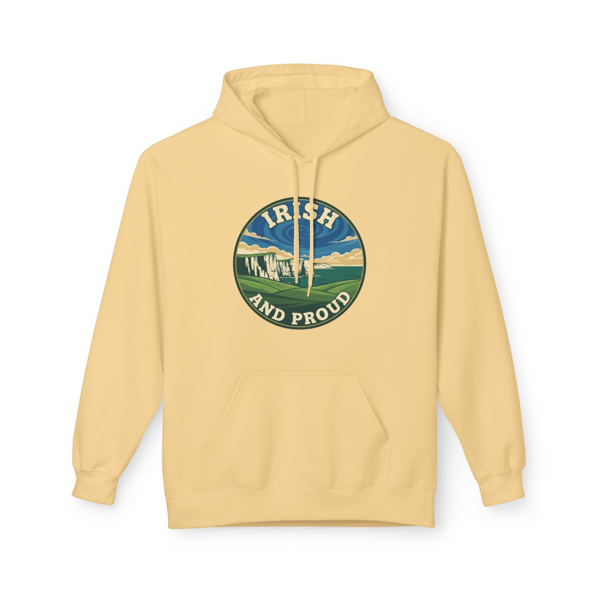 Irish and Proud Hoodie — Vintage Ireland Graphic Pullover